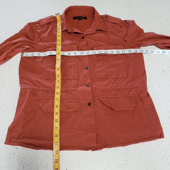 Rusty Orange Utility Jacket - Picture 9 of 11